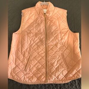 Pink Quilted Vest